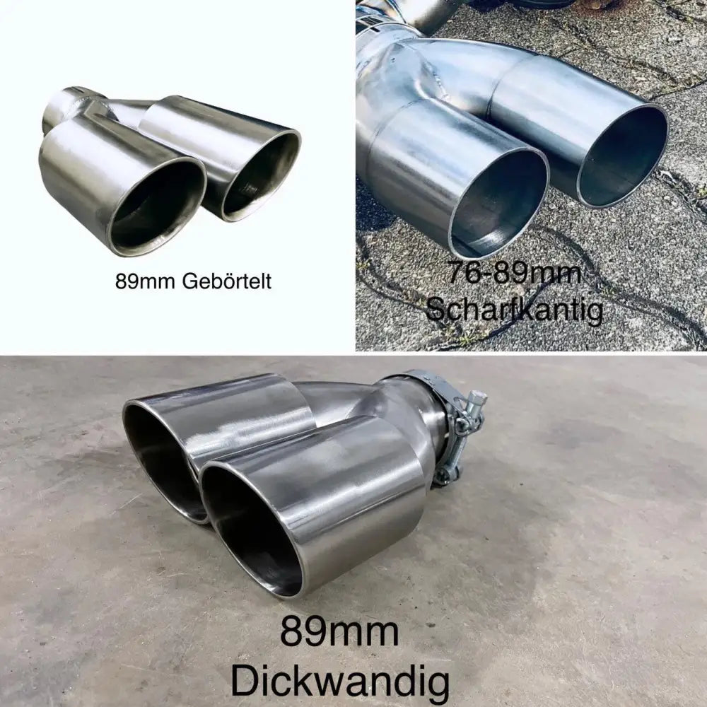 L-Performance - Audi S3 8L Klappenauspuff mit CH-Zulassung - Abgasanlagen / Downpipes