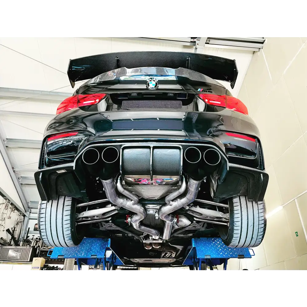 L-Performance - BMW M3 M4 F-Modelle + Competition - 2x 3,5Zoll Xtreme - Klappenauspuffanlage mit CH-Zulassung