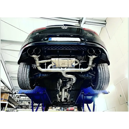 L-Performance - Golf 7R / 300PS - 310PS / Vorfacelift / inkl. Facelift - Terrorline Klappenauspuff 3,5ÕÕ - 2x3Zoll