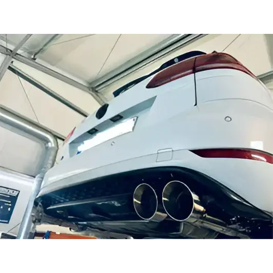 L-Performance - Golf 7R FL Variant - Terrorline-V4 Klappenauspuff 3,5Zoll - Abgasanlagen / Downpipes