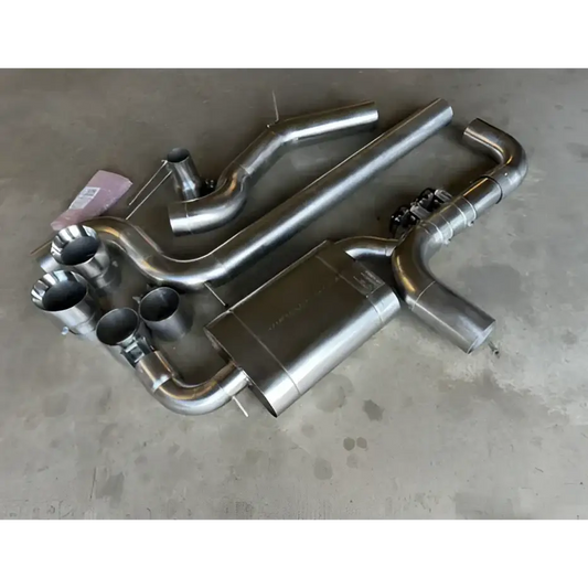 L-Performance - Seat Leon Cupra 5F - OPF Terrorline V4 Klappenabgasanlage 3,5 Zoll - Abgasanlagen / Downpipes