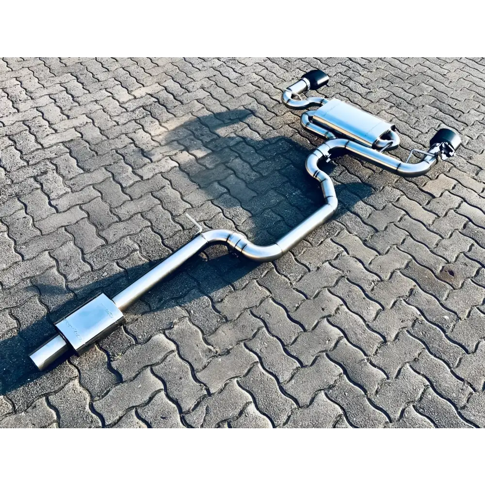 L-Performance - Seat Leon Cupra Terrorline Klappenabgasanlage 3,5 Zoll auf 2x3 Zoll mit CH Zulassung - Abgasanlagen