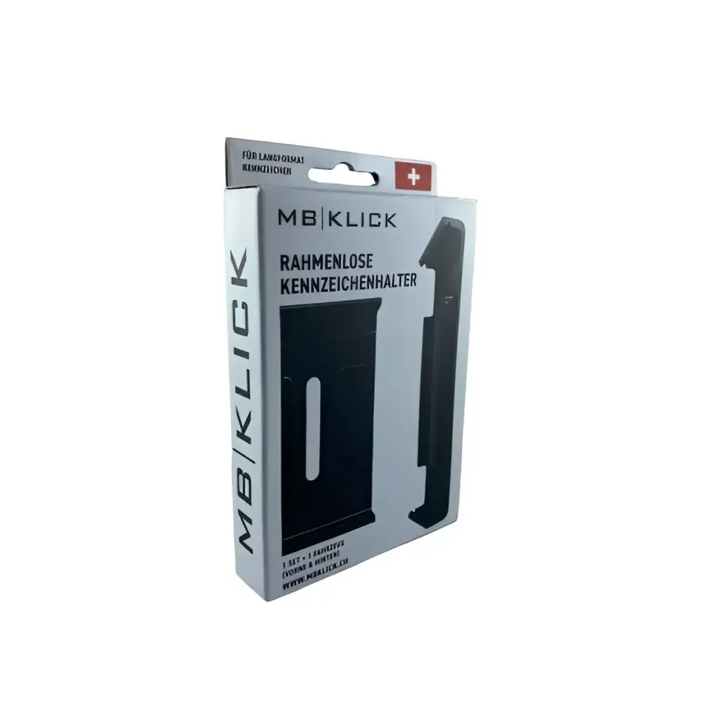 MB Klicks - Kennzeichenhalter Rahmenlos (Schweiz) - Zubehör / Merchandise