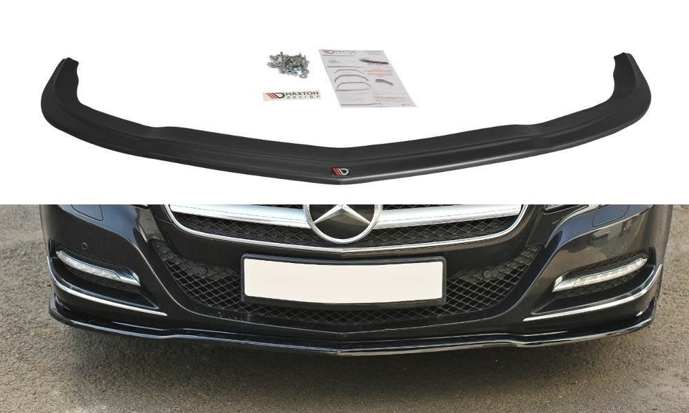 Maxton Design Frontlippe für Mercedes CLS-Klasse C218 schwarz strukturiert