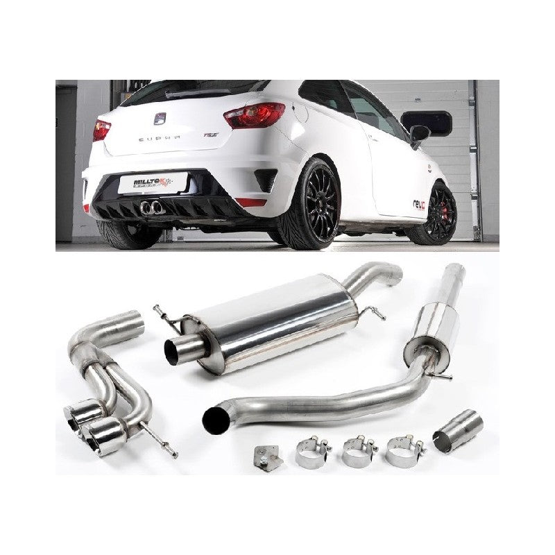 Milltek - Auspuffanlage Seat Ibiza 6J Cupra 1.4 TSI