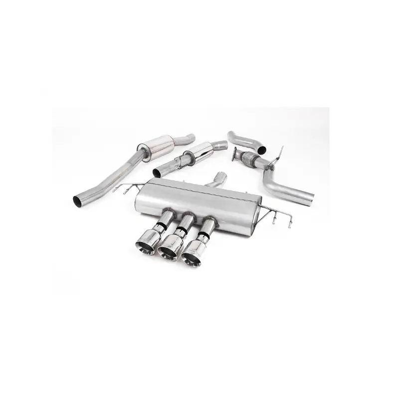 Milltek - Cat-back Resonated Auspuffanlage Honda Civic Type R FK8 - Abgasanlagen / Downpipes
