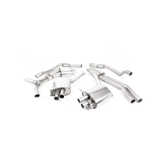 Milltek - Klappenauspuffanlage ab Kat ohne OPF - Audi RS4 B9 Avant - Abgasanlagen / Downpipes