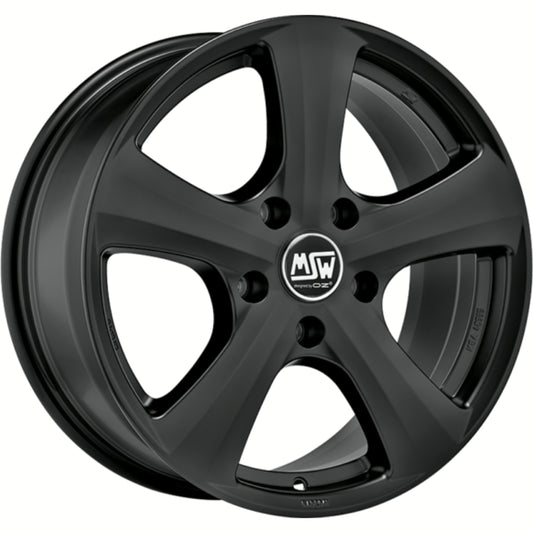 MSW | MSW 19 W | 6.5x16 | 5x112 | ET50 | MATT BLACK | W19215003T53