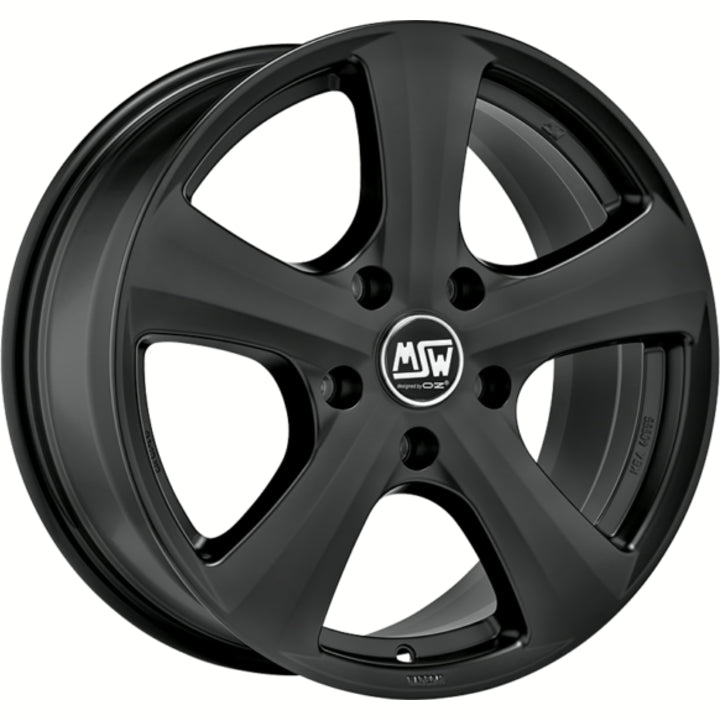 MSW | MSW 19 W | 6.5x16 | 5x120 | ET51 | MATT BLACK | W19215001T53