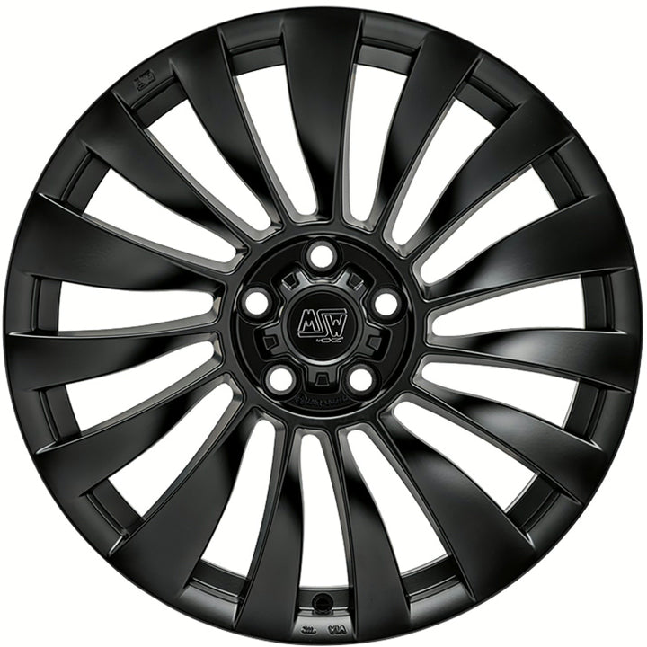MSW | MSW 37T | 9.5x19 | 5x114.3 | ET45 | MATT BLACK | W19444001T53