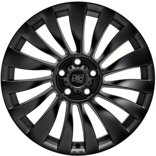 MSW | MSW 37T | 9.5x19 | 5x114.3 | ET45 | MATT BLACK | W19444001T53