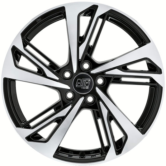 MSW | MSW 60 | 8x18 | 5x112 | ET44 | GLOSS BLACK FULL POLISHED | W19455006E56