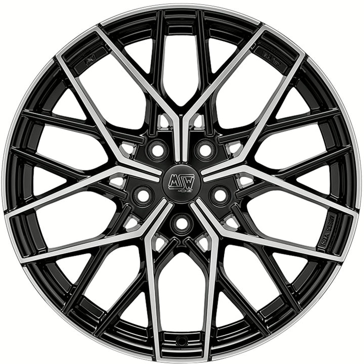 MSW | MSW 74 | 8.5x20 | 5x120 | ET45 | GLOSS BLACK FULL POLISHED | W19363003T56