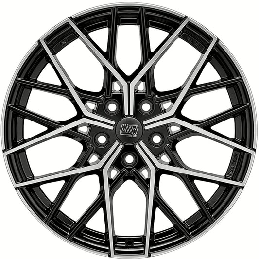 MSW | MSW 75 | 8x19 | 5x112 | ET46 | GLOSS BLACK FULL POLISHED | W1946250356