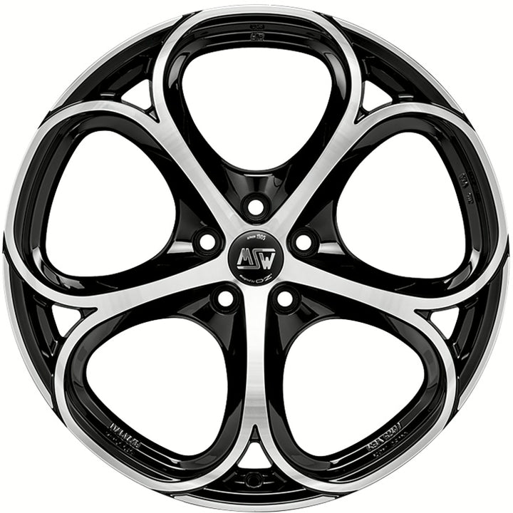 MSW | MSW 82 | 9x20 | 5x110 | ET31 | GLOSS BLACK FULL POLISHED | W19314001T56