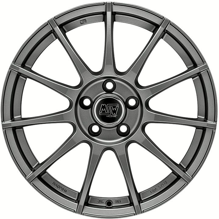 MSW | MSW 85 | 7x17 | 4x100 | ET37 | MATT GRAPHITE | W19375500TO1