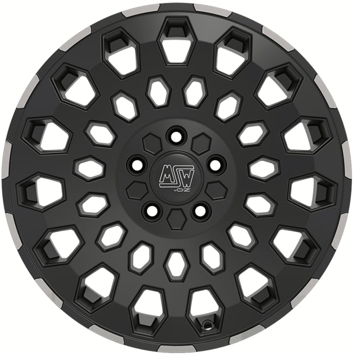 MSW | MSW 99 VAN | 8x17 | 5x112 | ET35 | MATT BLACK LIP POLISHED | W19424500TO3