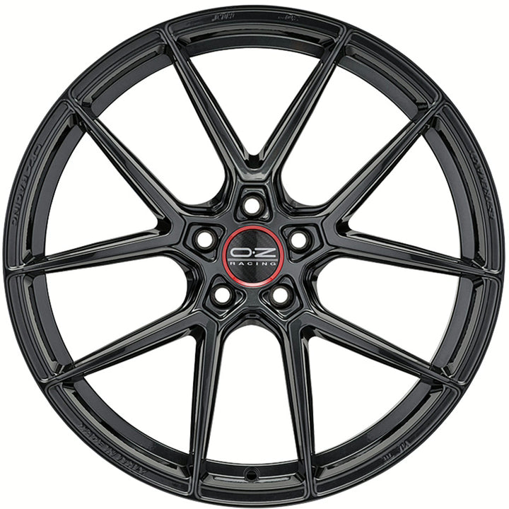 OZ | ESTREMA FORGIATA | 10.5x22 | 5x112 | ET18 | GLOSS BLACK | W04177001O2
