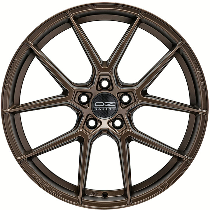 OZ | ESTREMA FORGIATA | 10.5x21 | 5x112 | ET20 | MATT BRONZE | W04182001S8