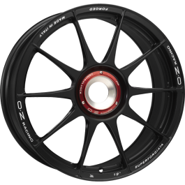 OZ | SUPERFORGIATA CL | 11.5x21 | 15x130 | ET67 | MATT BLACK CON SCRITTE DI FRESATURA | W04137051N7