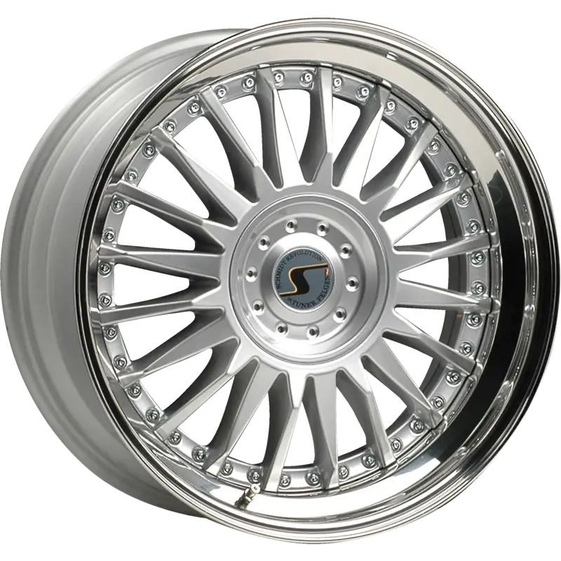 SCHMIDT | Design: CC-Line 3-pc | Grösse: 10.0x21 | ET: variabel | Lochkreis: 5x108-130 | Farbe: high gloss silver