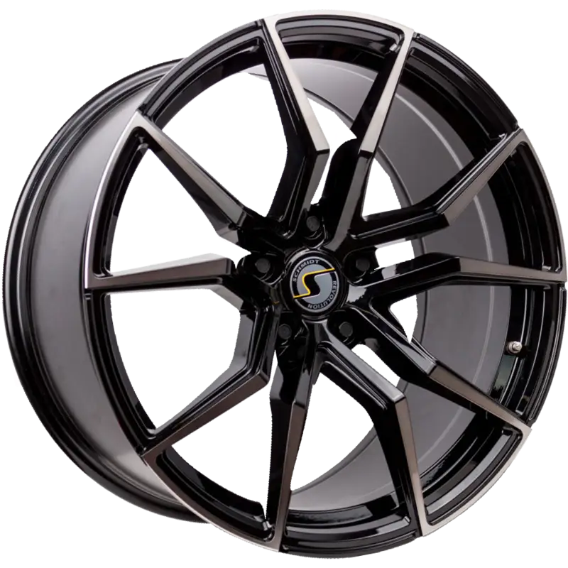 SCHMIDT | Design: Drago | Grösse: 10.0x19 | ET: 20-50 | Lochkreis: 5x100-130 | Farbe: hellcat black