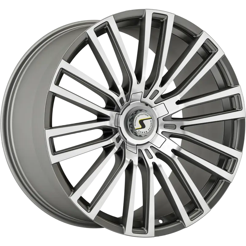 SCHMIDT | Design: Eckstein | Gr?sse: 12.0x23 | ET: 10-60 | Lochkreis: 5x108-139.7 | Farbe: gunmetal face polished