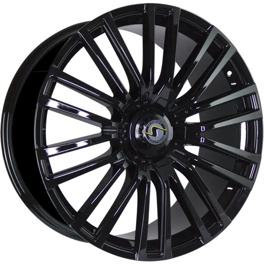 SCHMIDT | Design: Eckstein | Grösse: 12.0x23 | ET: 10-60 | Lochkreis: 5x108-139.7 | Farbe: gloss black