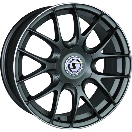 SCHMIDT | Design: Gambit 18 | Grösse: 8.0x18 | ET: 15-45 | Lochkreis: 5x98-120 | Farbe: titan matt edge polished