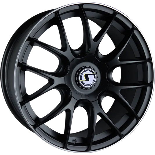 SCHMIDT | Design: Gambit 20-22 | Grösse: 9.0x20 | ET: 15-50 | Lochkreis: 5x98-130 | Farbe: satin black edge polished