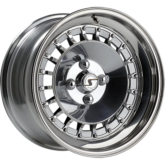 SCHMIDT | Design: TH-Line 15 | Grösse: 9.5x15 | ET: 6,19 | Lochkreis: 4x95-114.3 | Farbe: full polished stainless outer