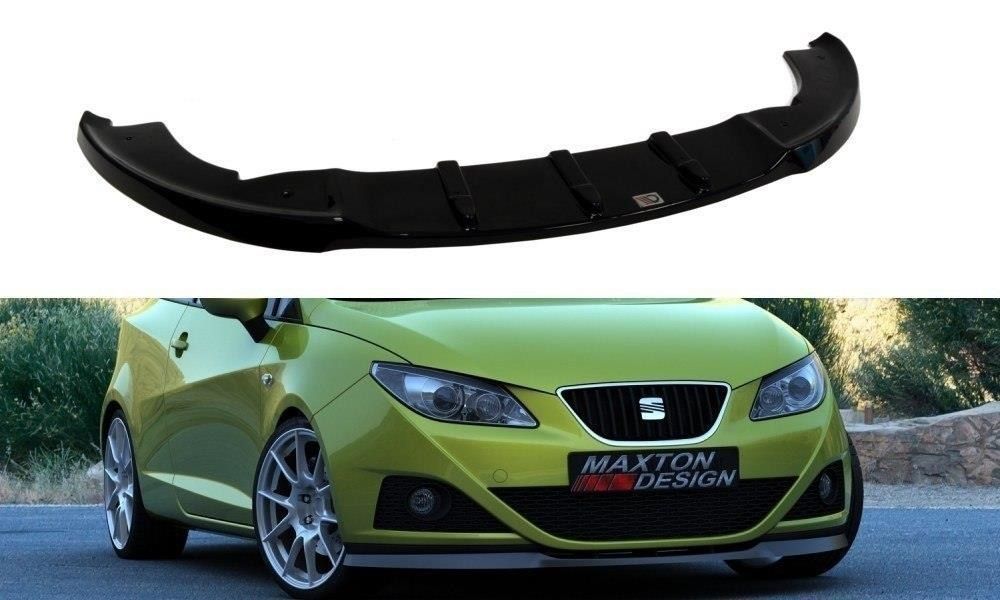 Maxton Design Frontlippe für Seat Ibiza MK4 Vorfacelift Carbon Look