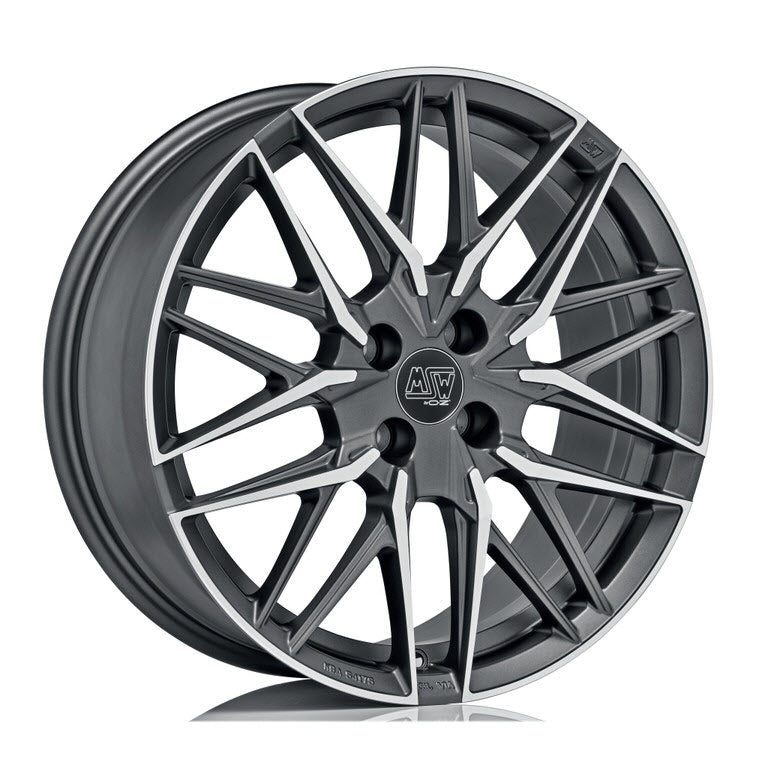MSW | MSW 50-4 | 7x17 | 4x108 | ET47 | MATT GUN METAL FULL POLISHED (MGMFP) | W1938900426