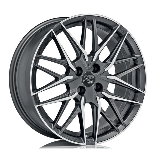 MSW | MSW 50-4 | 7x17 | 4x108 | ET37 | MATT GUN METAL FULL POLISHED (MGMFP) | W1938900326