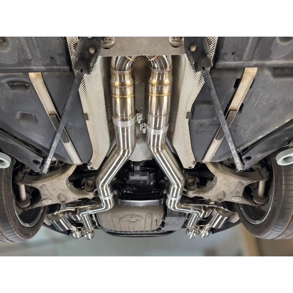 VORBESTELLUNG! Hurricane 3,5’’ Abgasanlage für BMW M6 E63 - Abgasanlagen / Downpipes