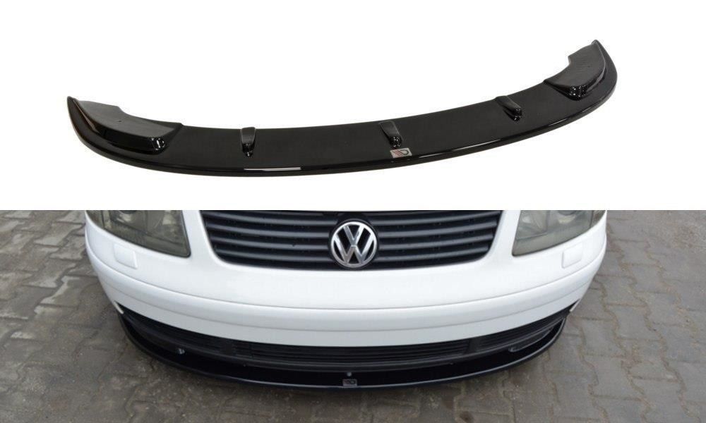 Maxton Design Frontlippe für Volkswagen Passat MK5|B5 schwarz hochglanz