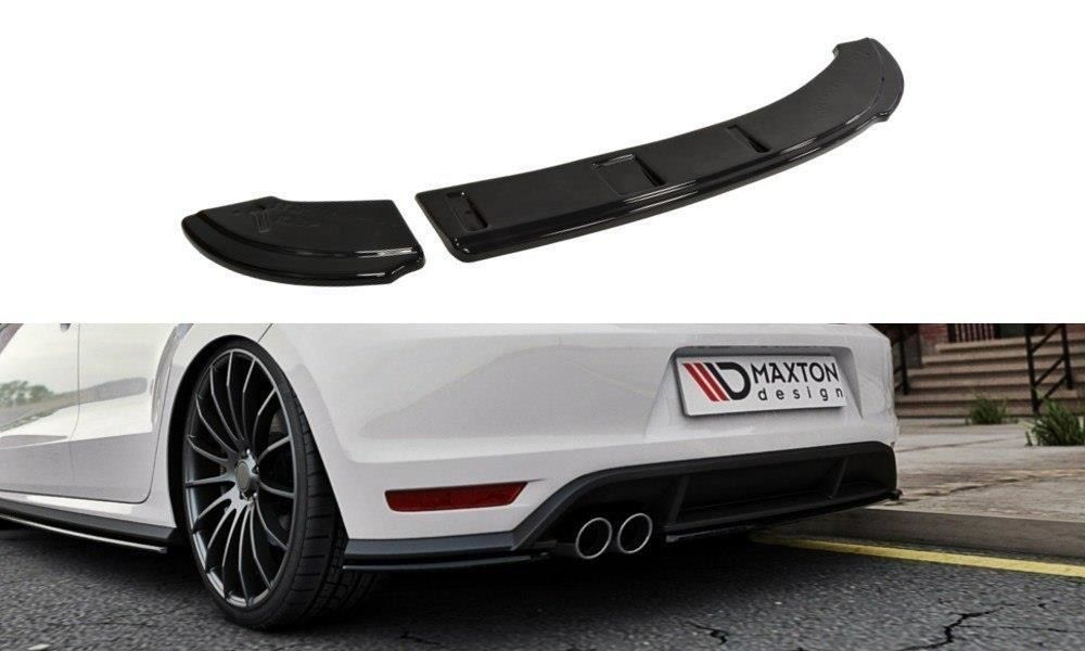 Maxton Design Diffusor für Volkswagen Polo 6C GTI Facelift Carbon Look