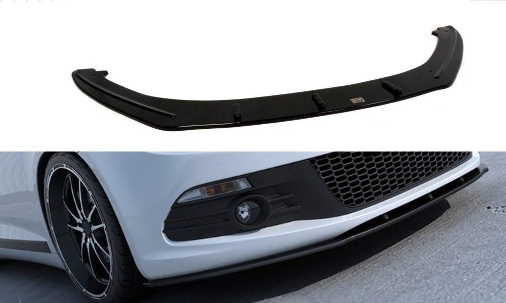 Maxton Design Frontlippe für Volkswagen Scirocco Scirocco 3 Carbon Look