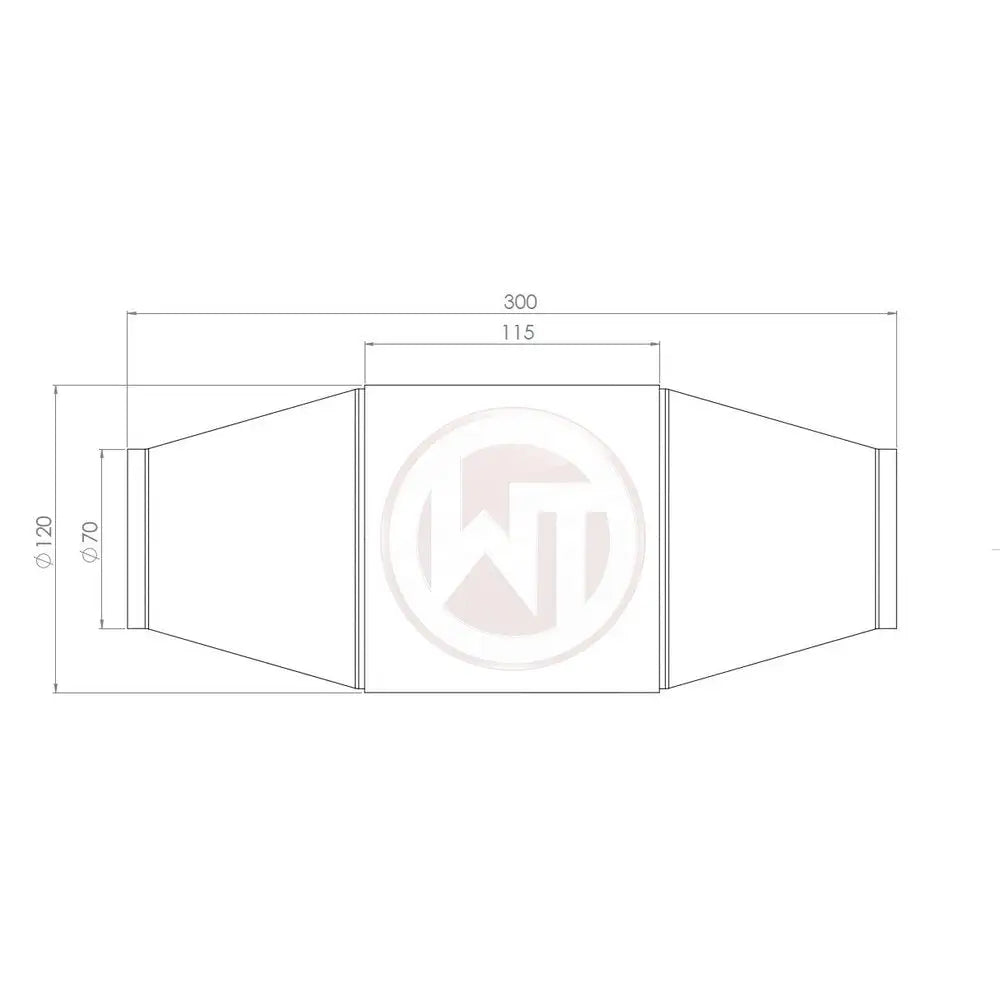 Wagner Rennsport-Katalysator 100CPSI mit EU6 Beschichtung - 009001013-100CPSI