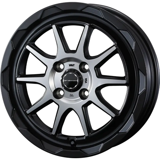 WEDS ADVENTURE | Design: Mud Vance 06 A | Lochkreis: 4x100 | Farbe: matt black face matt polished