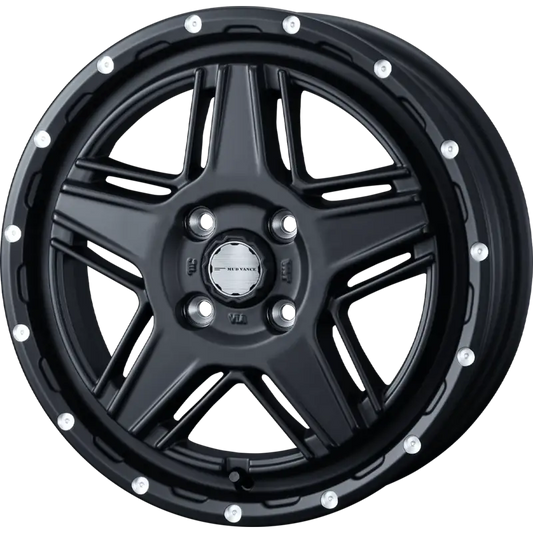 WEDS ADVENTURE | Design: Mud Vance 07 A | Lochkreis: 4x100 | Farbe: matt black