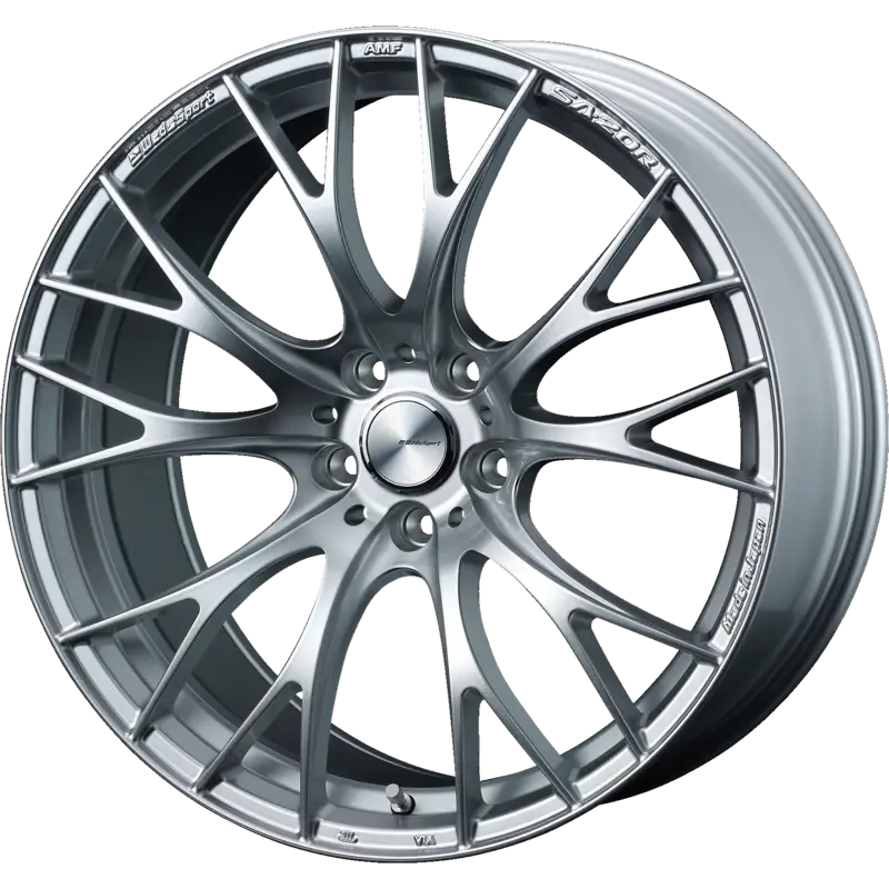 WEDS SPORT | Design: SA-20R | Grösse: 9.5x19 | ET: 48 | Lochkreis: 5x114.3 | Farbe: silver