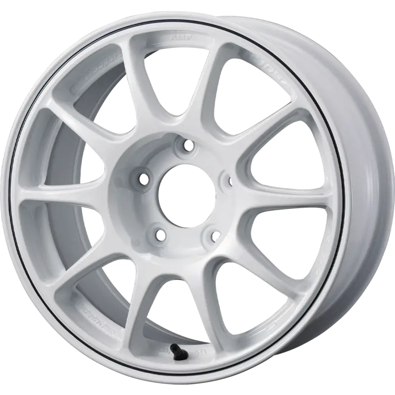 WEDS SPORT | Design: TC 105X GRAVEL | Gr?sse: 7.0x15 | ET: 35 | Lochkreis: 5x114.3 | Farbe: white blue lip line