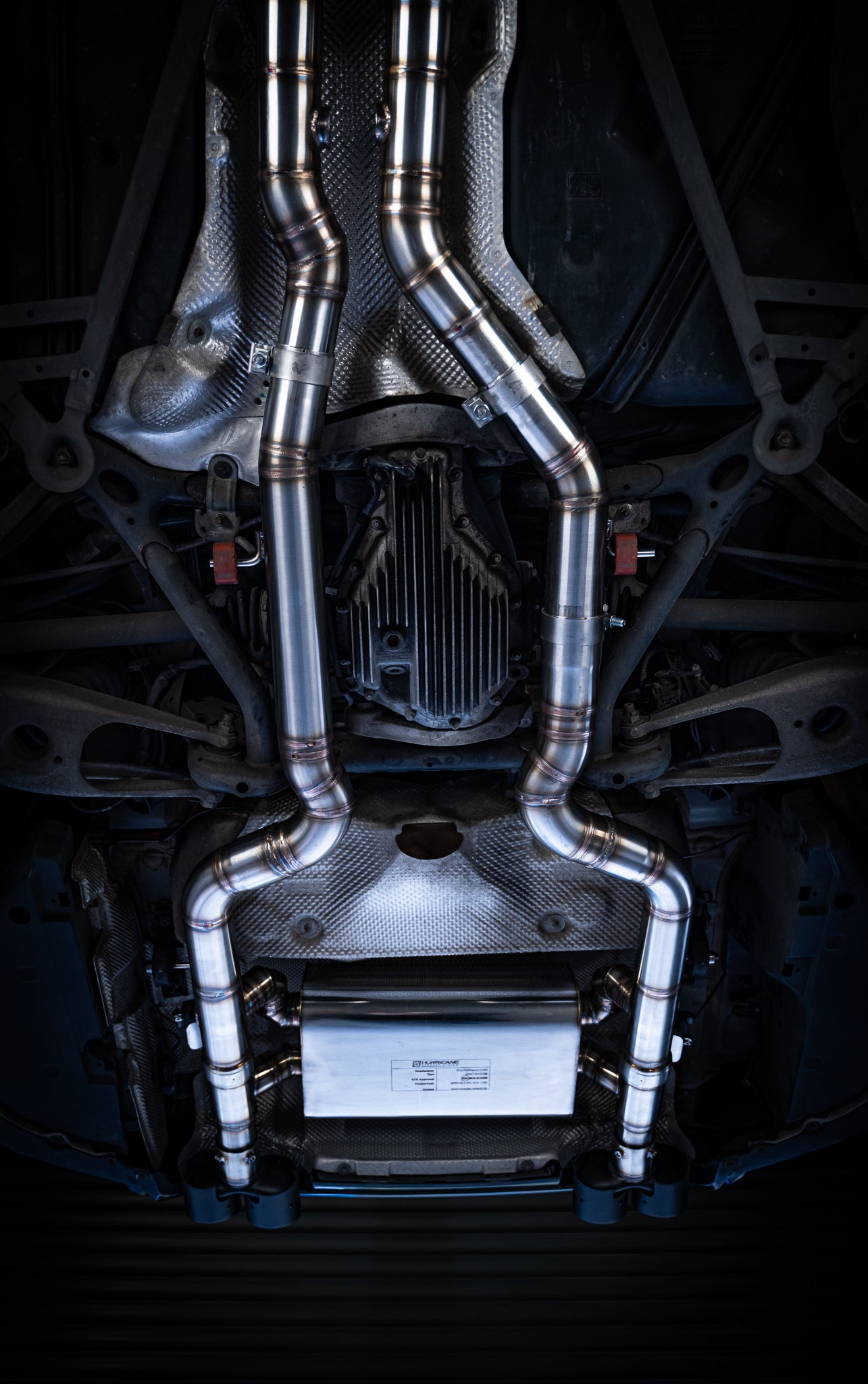 Hurricane - 2,76" Abgasanlage für BMW M3 F80 431PS