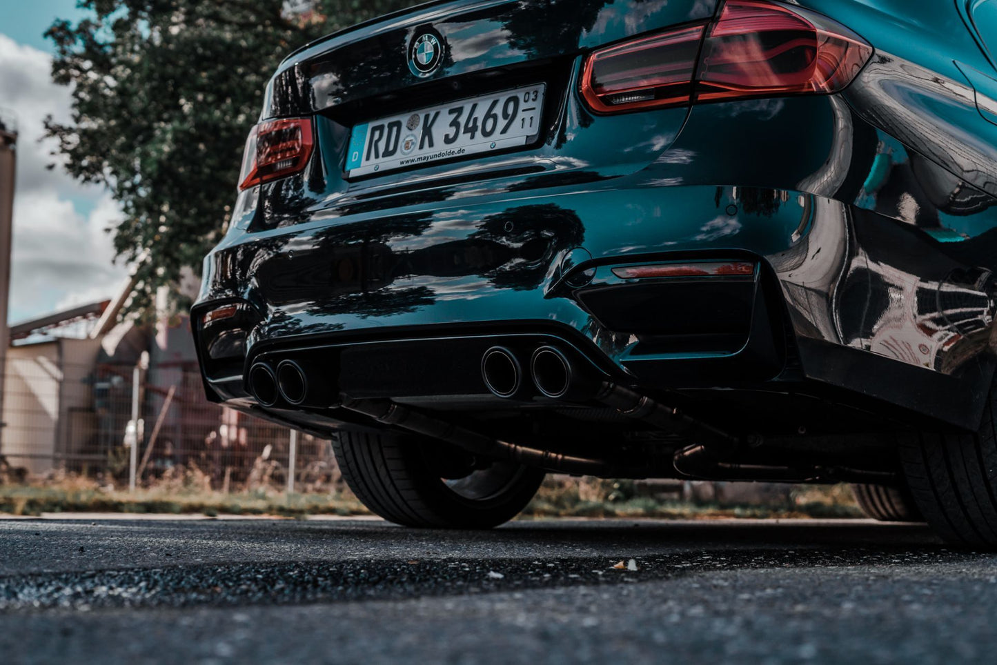 Hurricane - 2,76" Abgasanlage für BMW M3 F80 431PS