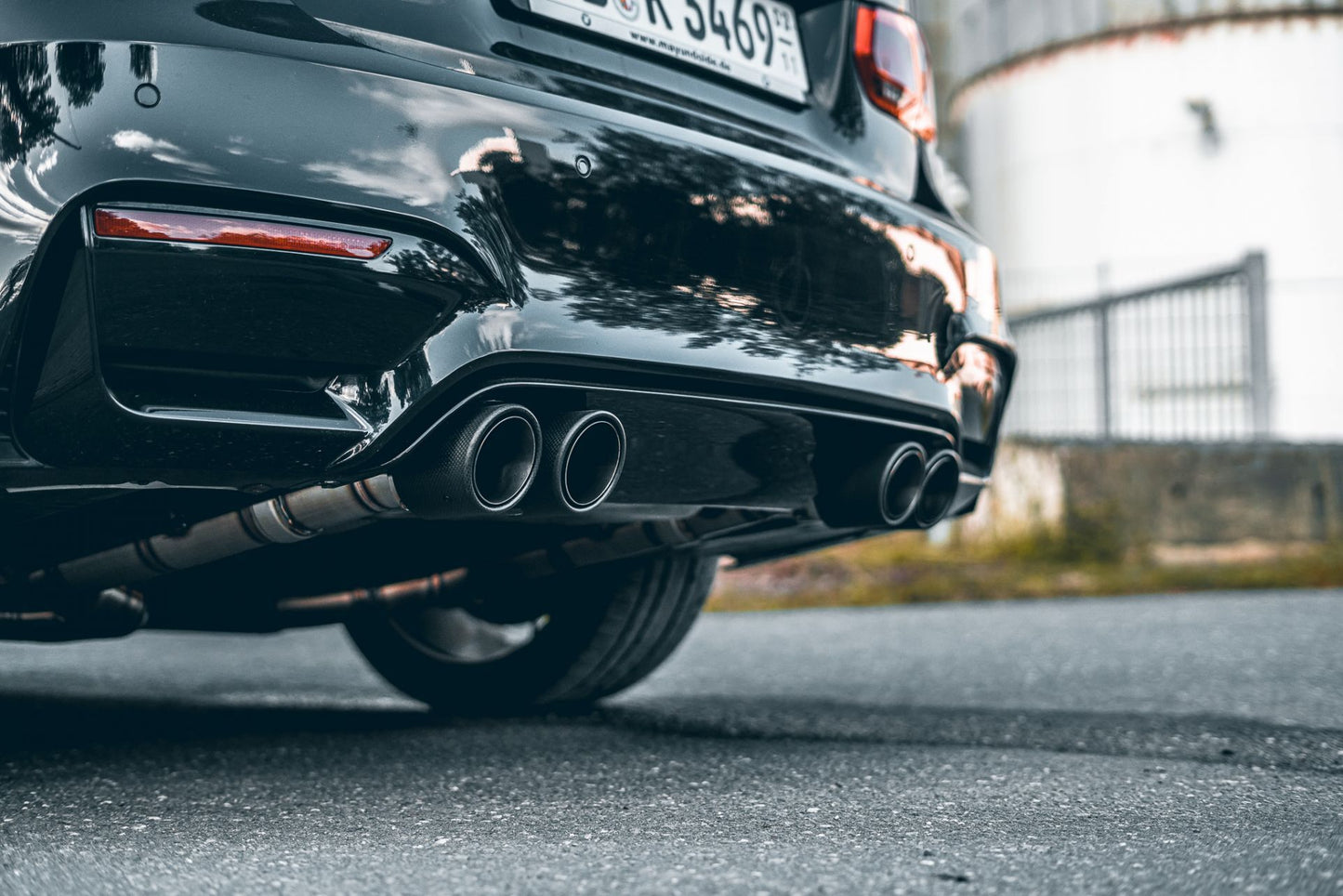 Hurricane - 2,76" Abgasanlage für BMW M3 F80 431PS