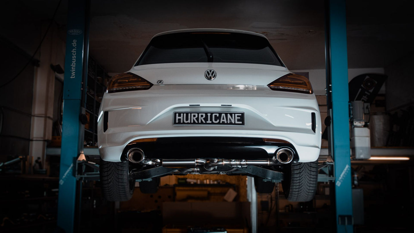 Hurricane Exhaust - (VW Scirocco III / R 2.0 TSI) / (VW Scirocco III 2.0 TSI 180-220ps) - V3