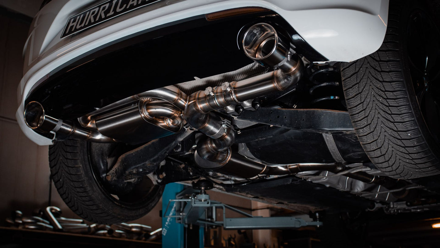 Hurricane Exhaust - (VW Scirocco III / R 2.0 TSI) / (VW Scirocco III 2.0 TSI 180-220ps) - V3