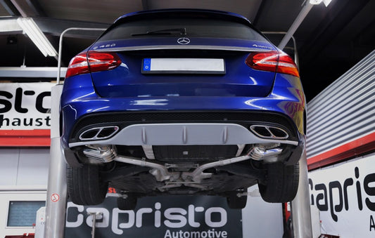 Capristo Sportauspuff Mercedes C43 AMG mit CH Zulassung