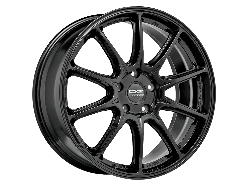 OZ | HYPER XT HLT | 9x21 | 5x112 | ET50 | GLOSS BLACK | W01A87204O2